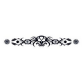 Tribal Spider Armband Temporary Tattoo